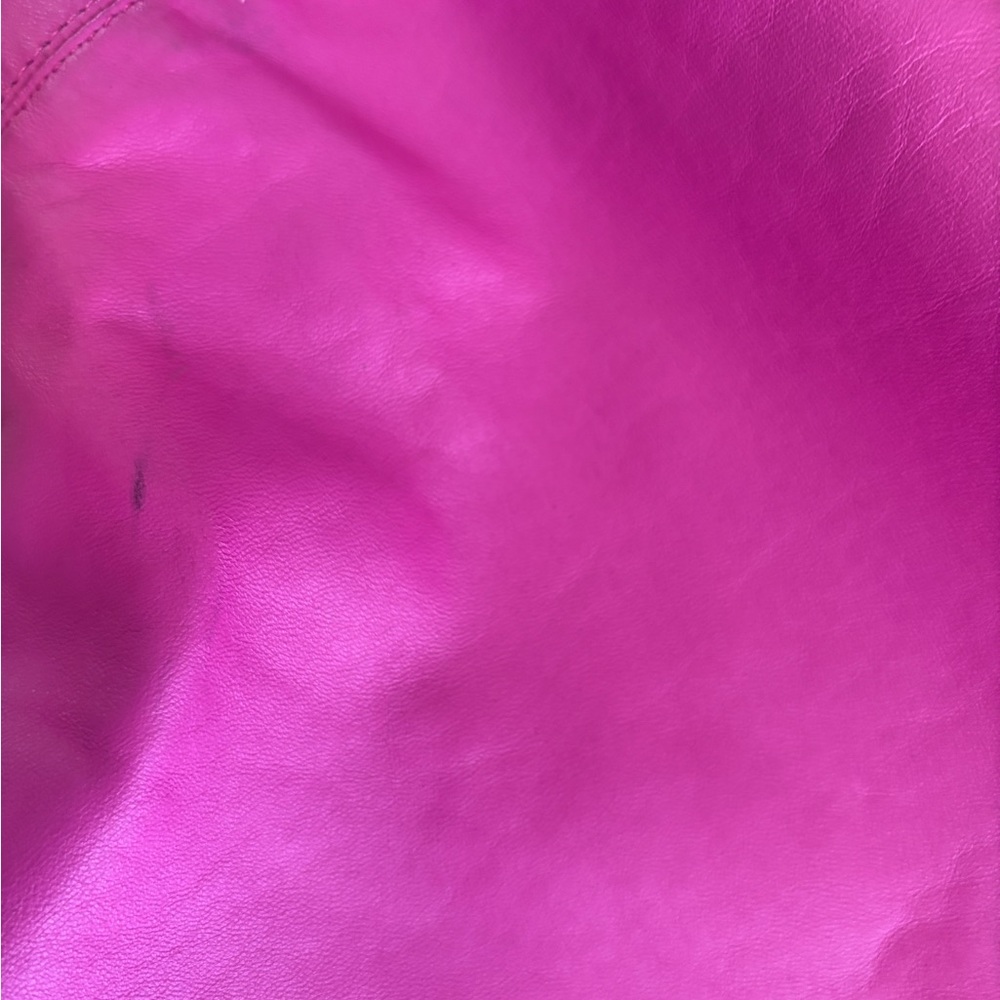 Vintage 80’s Bernardo Pieles‎ Pink Genuine Leather Jacket - Picture 11 of 13